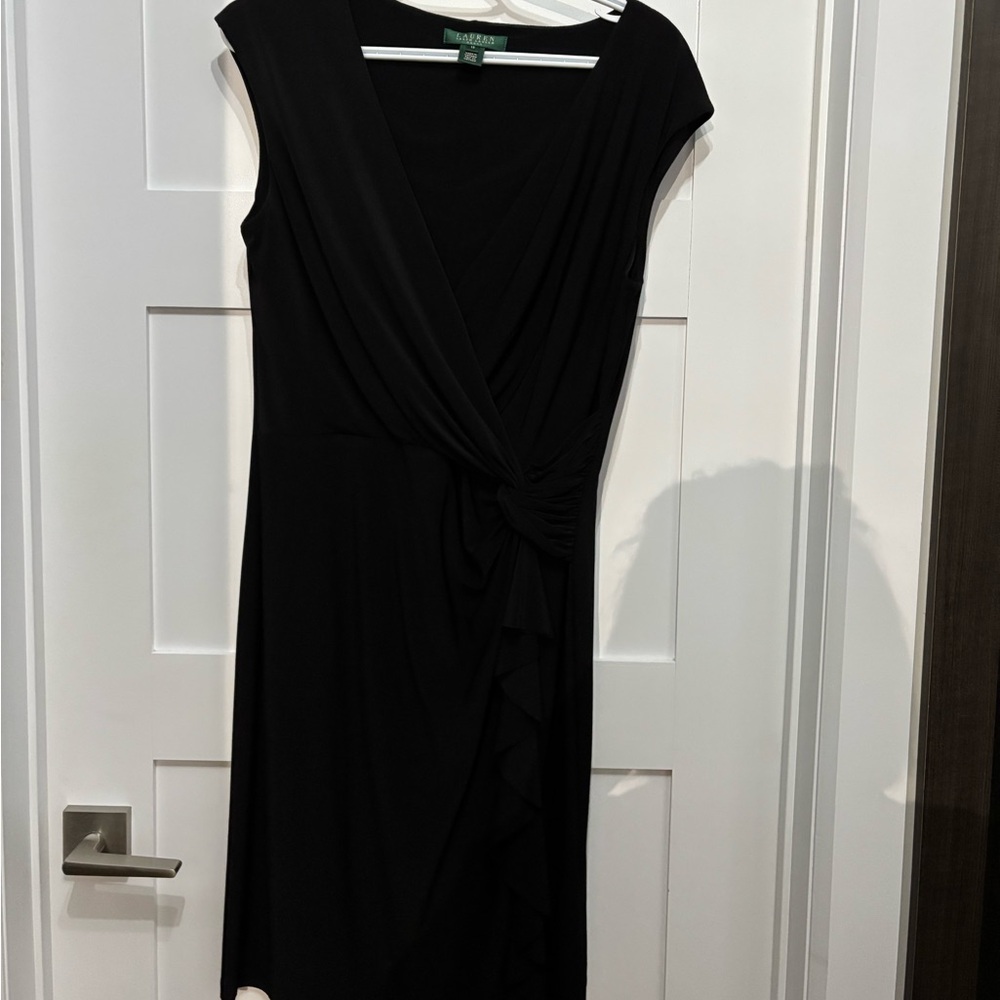 Ralph Lauren Black Midi Dress